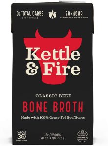 Kettle & Fire beef broth review 