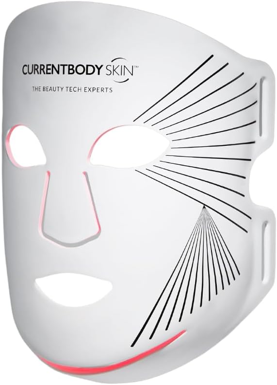 CurrentBody LED face mask review for collagen production - best LED face mask UK