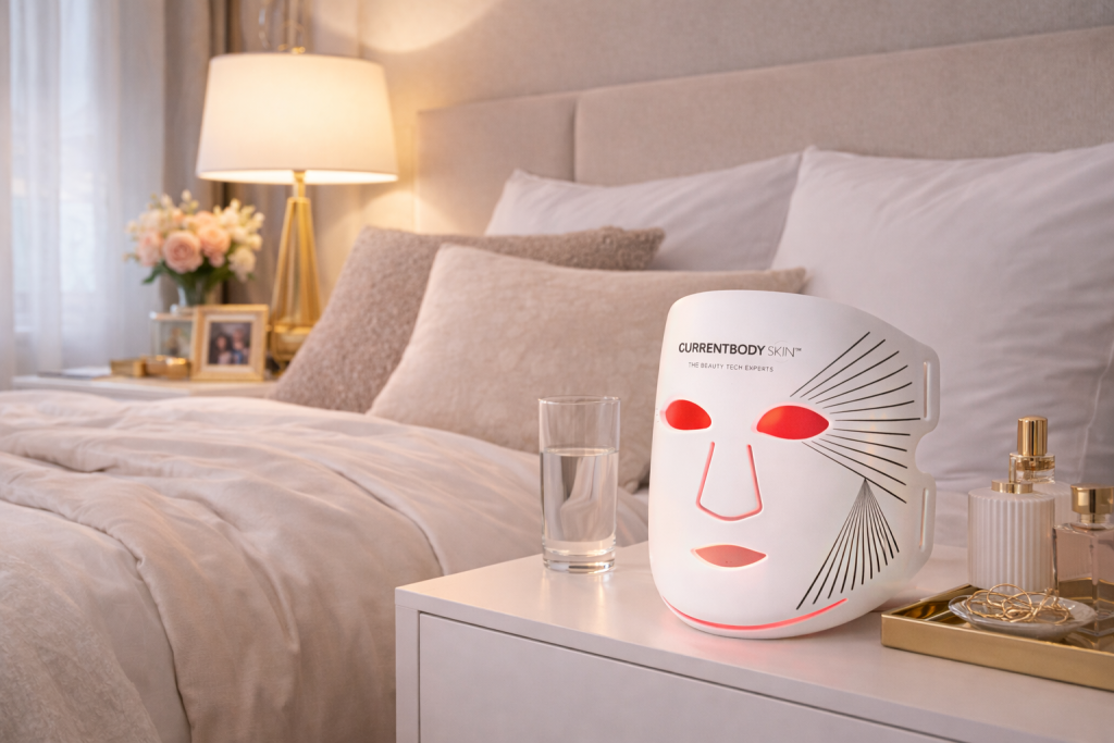 CurrentBody Skin LED Light Therapy Mask Series 2 review - best overall red light face mask UK