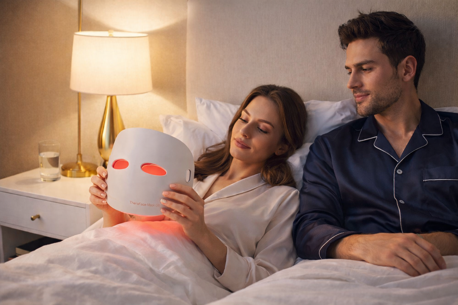Red light therapy LED panel and mask for collagen production - best devices UK 2026