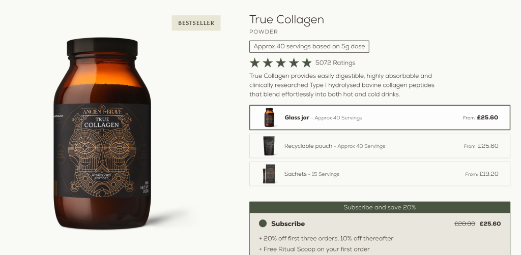 Best Bovine Collagen Supplements UK 2026