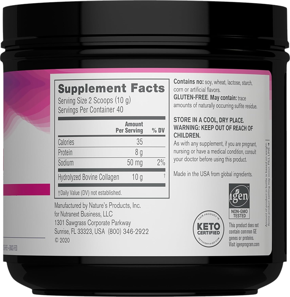 NeoCell Collagen review ingredients list 