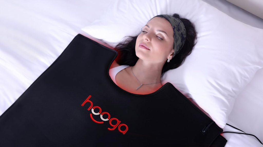 Hooga red light therapy blanket pod review 
