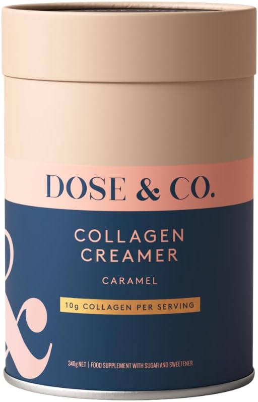 Dose and Co Caramel Collagen Creamer 340g
