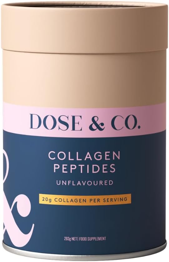 Dose and Co Pure Collagen Peptides Powder Unflavoured 283g