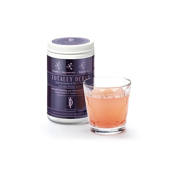 Totally Derma Nutraceutical Collagen Skin Drink 360g tub